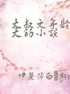 大叔文年龄差距大的小说