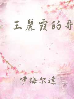 王丽霞的哥哥