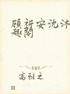 顾祈安沈沐婉笔趣阁