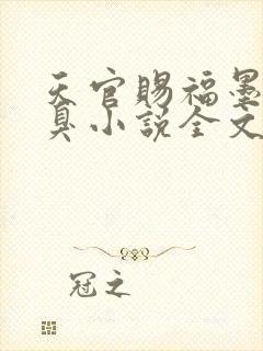 天官赐福墨香铜臭小说全文免费阅读完整版