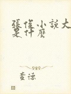 张俊小说大结局是什么