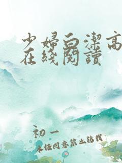 少妇白洁高校长在线阅读