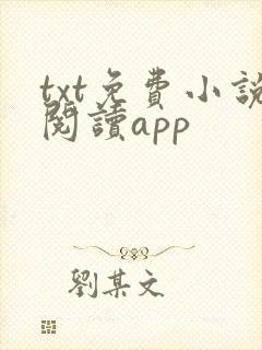 txt免费小说阅读app