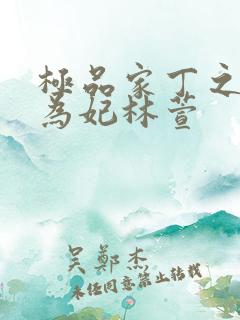 极品家丁之册母为妃林萱