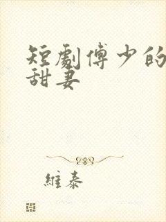 短剧傅少的闪婚甜妻