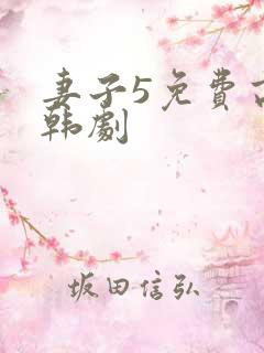妻子5免费高清韩剧