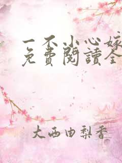 一不小心嫁总裁免费阅读全文