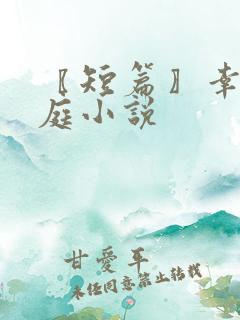 〖短篇〗幸福家庭小说