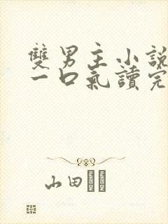 双男主小说推文一口气读完