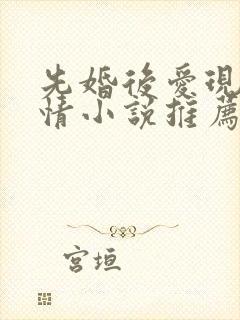 先婚后爱现代言情小说推荐