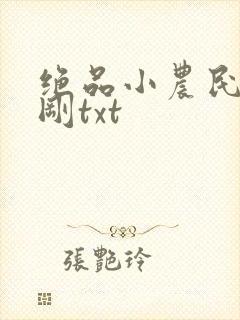 绝品小农民赵小刚txt