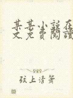 某某小说在线全文免费阅读