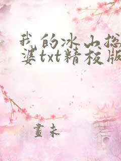 我的冰山总裁老婆txt精校版