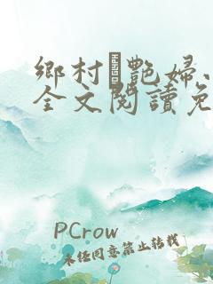 乡村·艳妇小说全文阅读免费