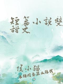 短篇小说双男主甜文