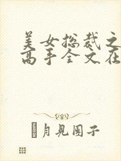 美女总裁之贴身高手全文在线阅读