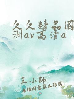 久久精品国产亚洲av高清a