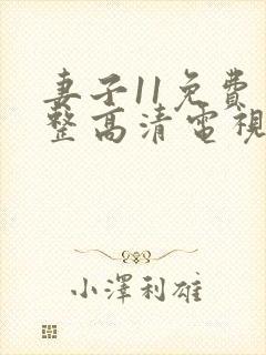 妻子11免费完整高清电视剧在线看