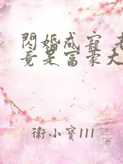 闪婚成宠 老公竟是富豪大佬