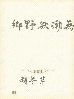 乡野欲潮无弹窗