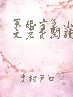 军婚有氧小说全文免费阅读