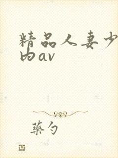 精品人妻少妇国内av