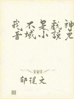 我不是戏神三九音域小说免费版