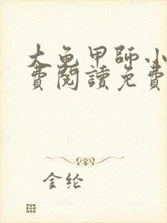 大龟甲师小说免费阅读免费