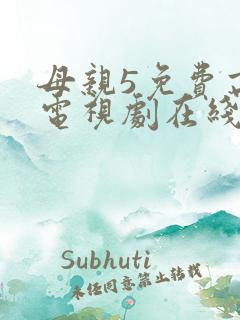 母亲5免费高清电视剧在线