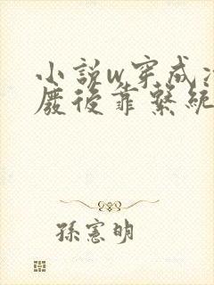 小说w穿成冷宫废后靠系统养娃逆袭》
