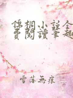 锦桐小说全文免费阅读笔趣阁
