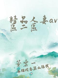 精品人妻av一区二区