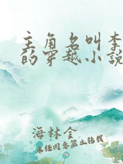 主角名叫李辰安的穿越小说