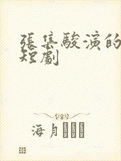 张集骏演的所有短剧