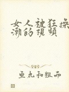 女人被狂操到高潮的视频