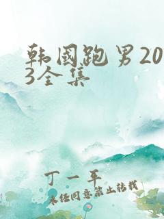 韩国跑男2013全集