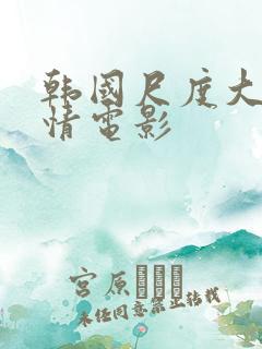 韩国尺度大的爱情电影