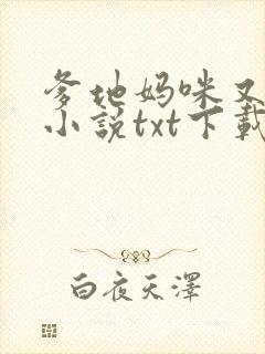 爹地妈咪又跑了小说txt下载