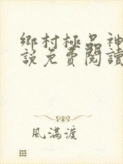 乡村极品神医小说免费阅读