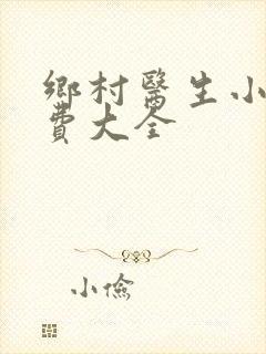 乡村医生小说免费大全