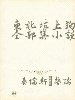 东北坑上狗儿娘全部集小说