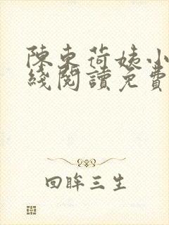 陈东荷姨小说在线阅读免费全文