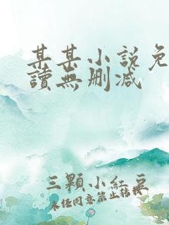 某某小说免费阅读无删减