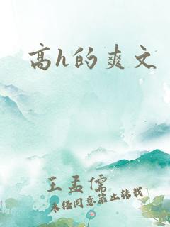 高h的爽文