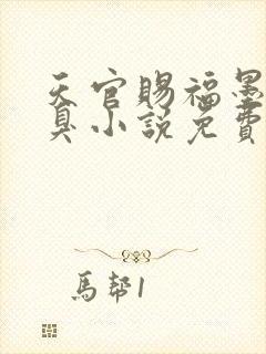 天官赐福墨香铜臭小说免费阅读无广告