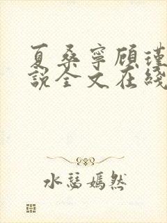 夏桑宁顾瑾琛小说全文在线阅读