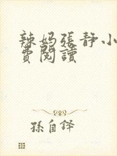 辣妈张静小说免费阅读