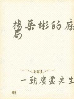 杨岳彬的历史结局