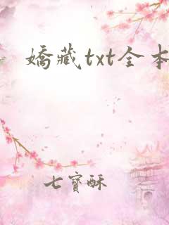 娇藏txt全本