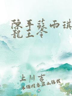 陈平苏雨琪小说龙王令